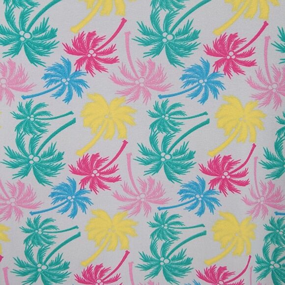 5 More Minutes Night Gown Womens Small Palm Tree Print Soft Tank Sleep Dress - Picture 10 of 10